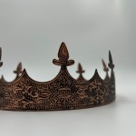 Корона короля медная металлическая