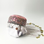 Феска узбекская розовая 