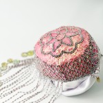 Феска узбекская розовая 