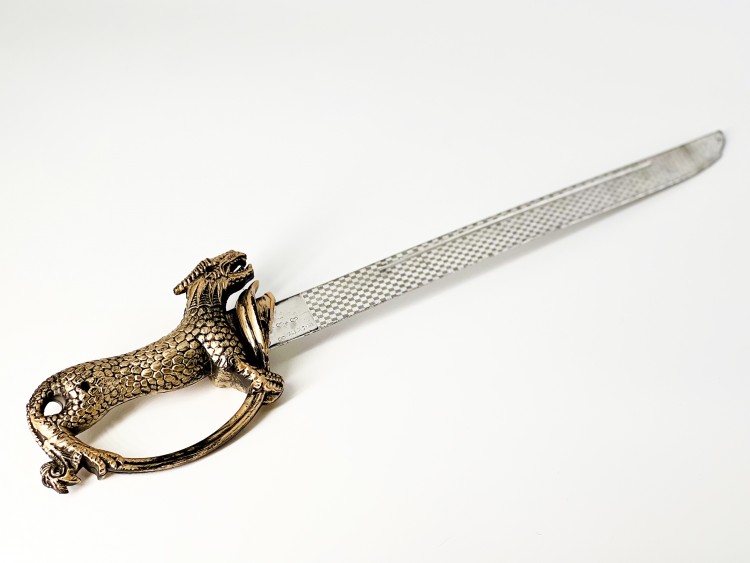 Сабля средняя в бронзе дракон Сабля средняя в бронзе дракон