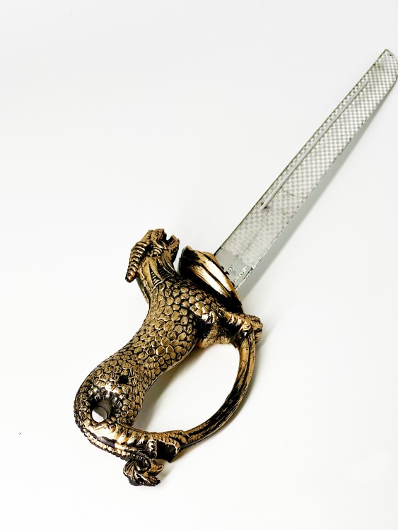 Сабля средняя в бронзе дракон Сабля средняя в бронзе дракон
