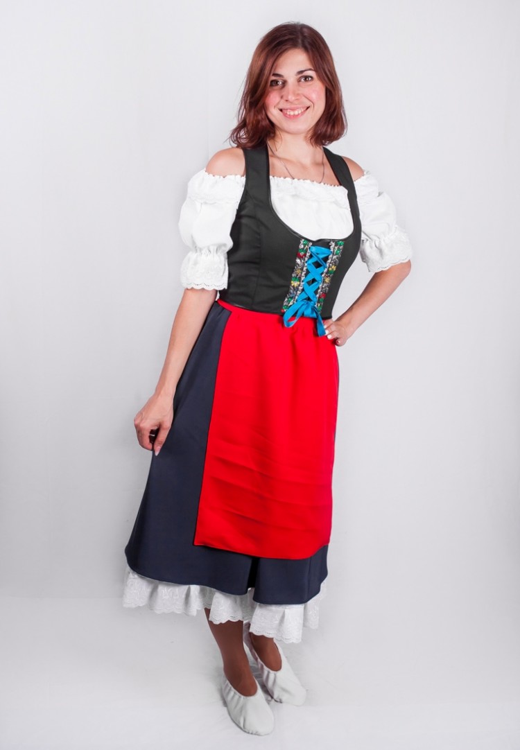 Баварский стиль одежды женской