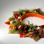 Обруч лесная сказка (грибочки, ягоды, листья)