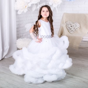 платье белое облако