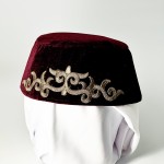 Феска восточная баклажан с вышивкой Феска восточная баклажан с вышивкой