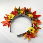 Обруч Осени (груша, перец, подсолнухи, шишки)
