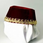 Феска восточная бордо с окантовкой Феска восточная бордо с окантовкой