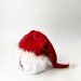 Колпак Санты красный, мех с люрексом Колпак Санты красный, мех с люрексом