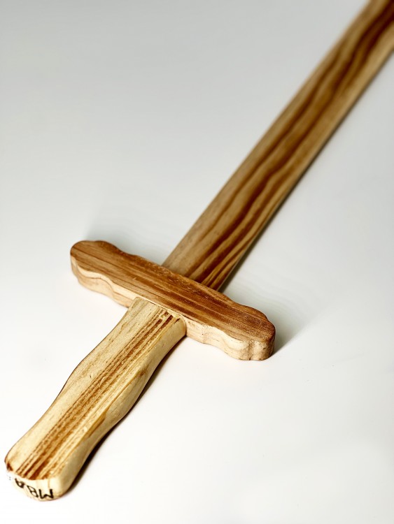 Меч воина длинный деревянный Меч воина длинный деревянный