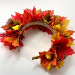 Обруч Осени (листья, желуди, фрукты)