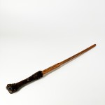 Палочка Гарри Поттера коричнево-оранжевая пластик