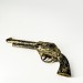 Пистолет пирата золотой кабура Пистолет пирата золотой кабура