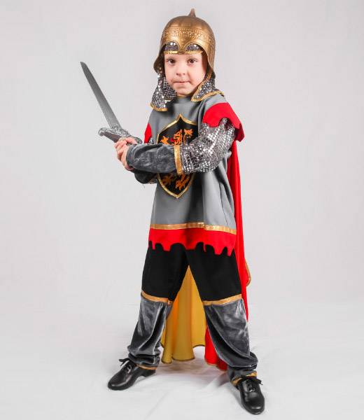 Карнавальный костюм Рыцарь, рост 120-130 Snowmen № 12493