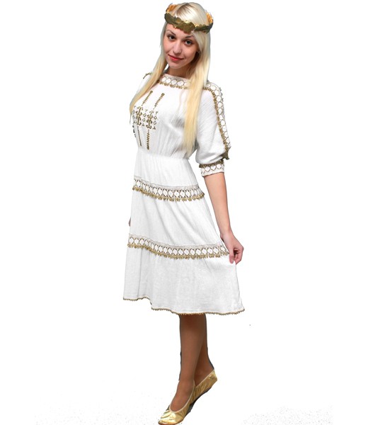 Греческое женское платье
