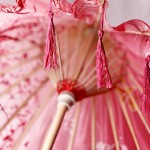 Зонтик Китайский большой малиновый/розовый Зонтик Китайский большой малиновый/розовый