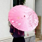 Зонтик Китайский большой малиновый/розовый Зонтик Китайский большой малиновый/розовый