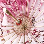Зонтик Китайский большой розовый Зонтик Китайский большой розовый