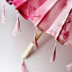 Зонтик Китайский большой розовый Зонтик Китайский большой розовый