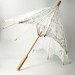 Зонт белый ажурный Зонт белый ажурный