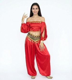 Восточный костюм - красный