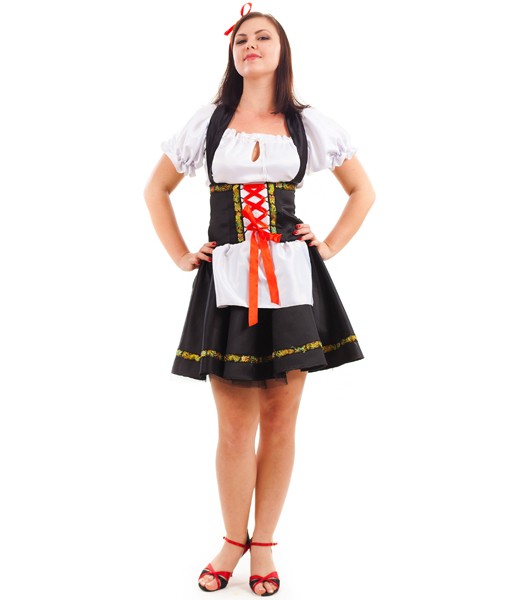 Немецкий женский костюм | Официантка 