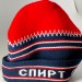 Шапка 90-е сине-красная