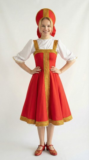 Русский народный женский костюм