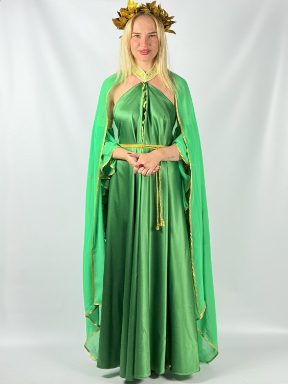 Платье зеленое 