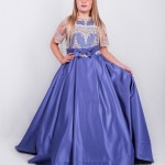 платье Стефания синее